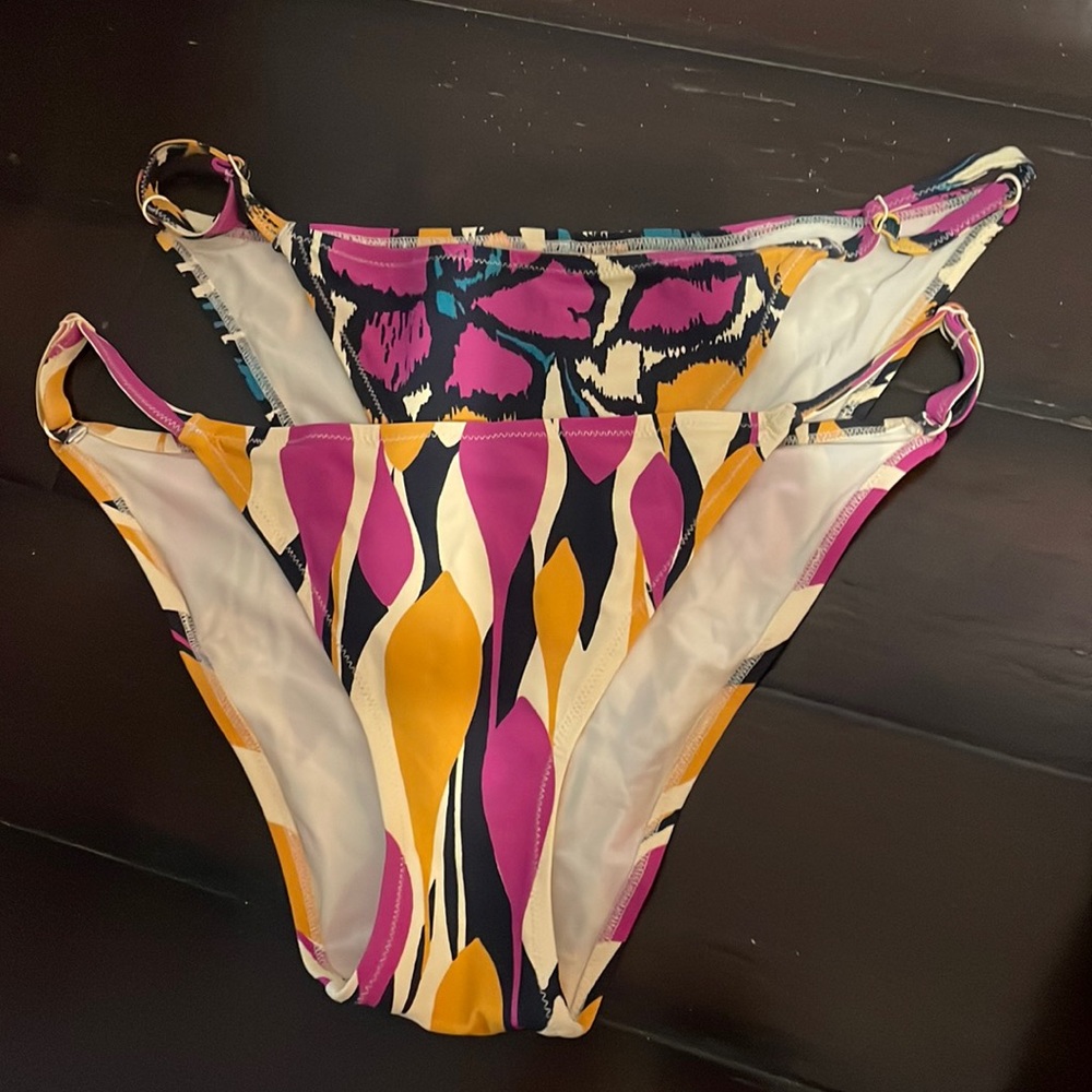 💕Luxury Brand Syla by Sylvie Cachay 2 printed bikini bottom size III